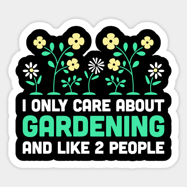 Funny And Cute Gardener Gardening Graphic Sticker by MeatMan